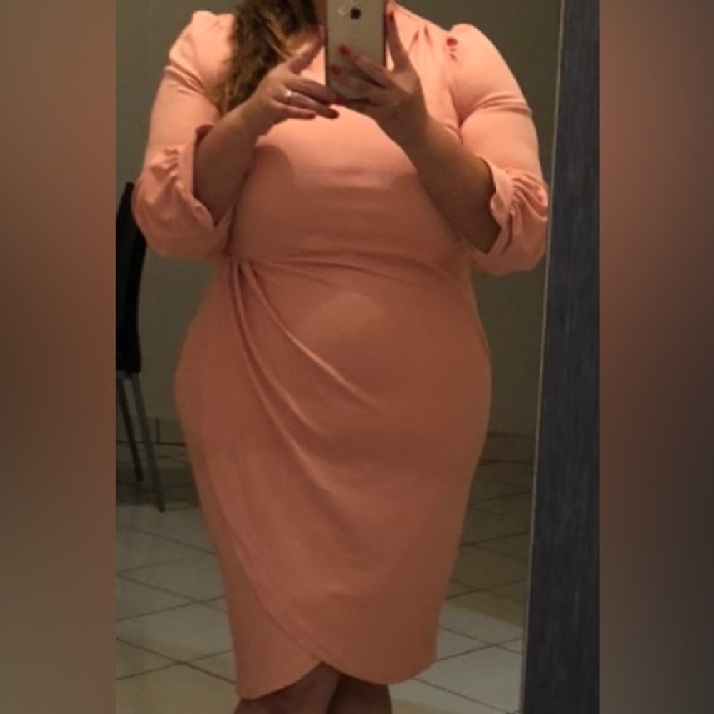 Eloquii plis size formal dress